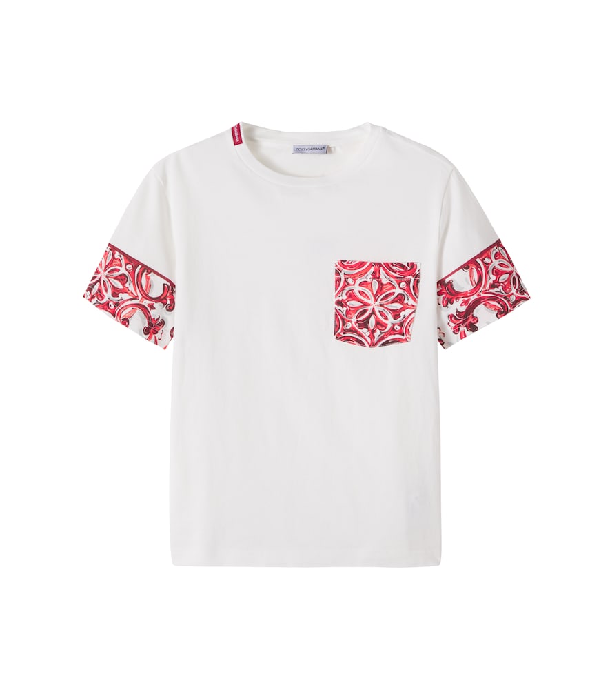 Cotton Poplin Shirt by Dolce & Gabbana Kids