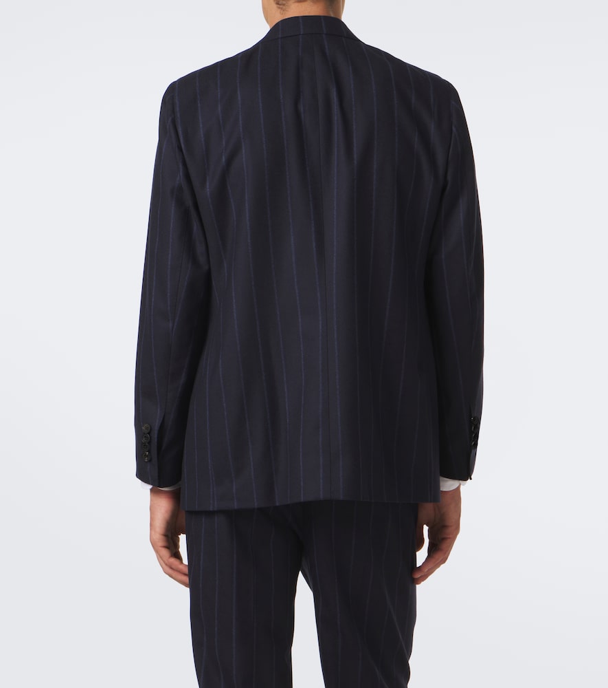 Chalk Stripe Virgin Blazer