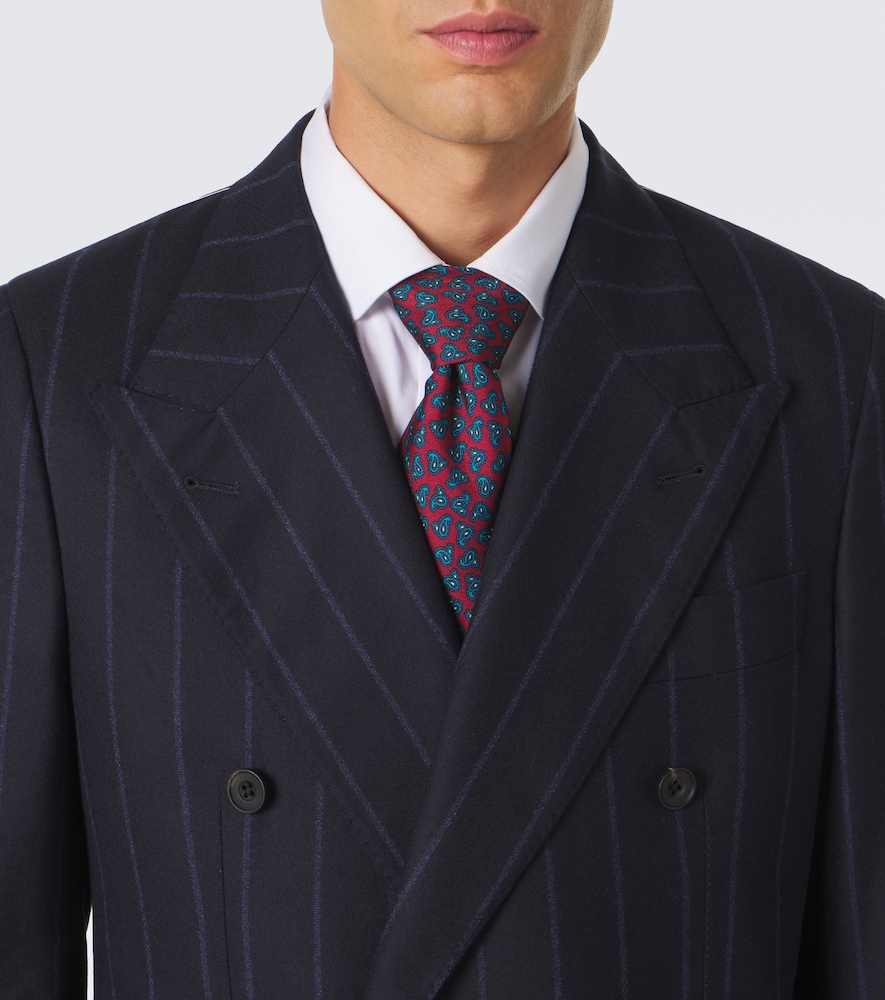 Chalk Stripe Virgin Blazer