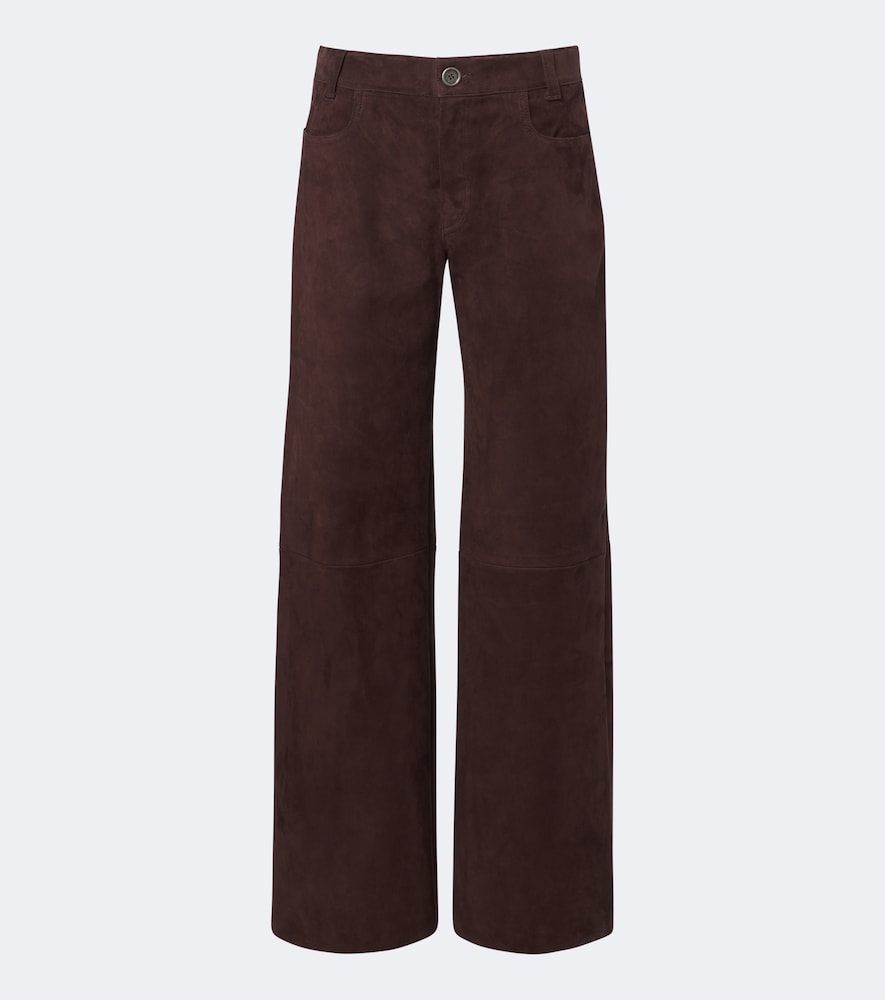 Stouls Lilou Ten suede wide-leg pants
