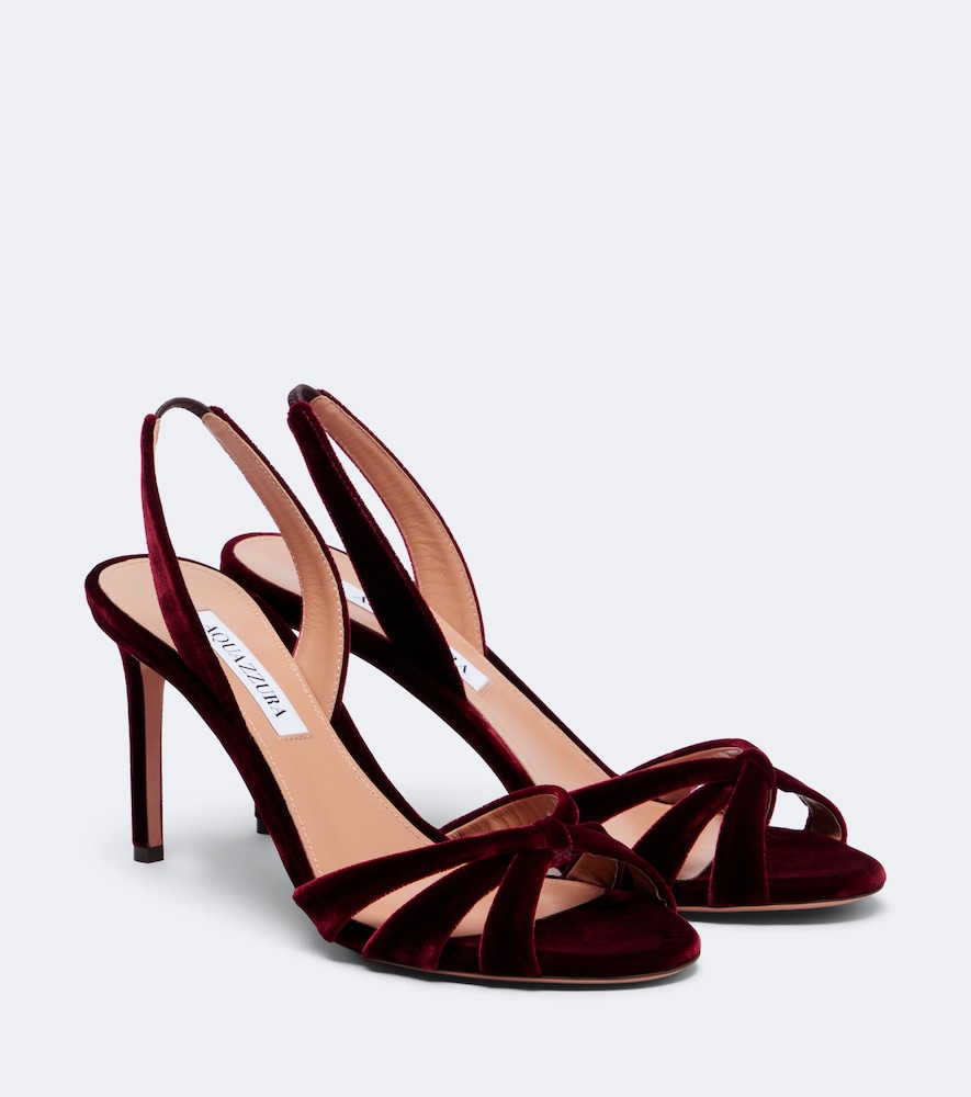 Slingback-Sandalen Tati aus Samt