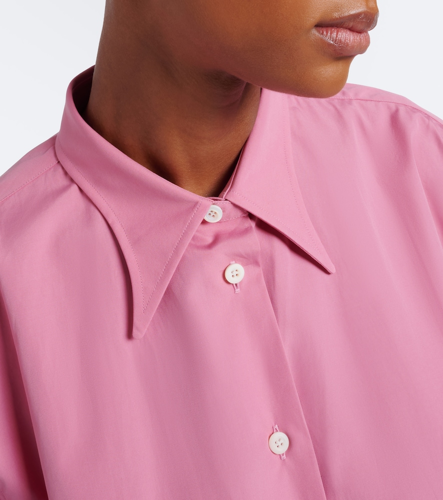 Oversized Cotton Poplin Shirt