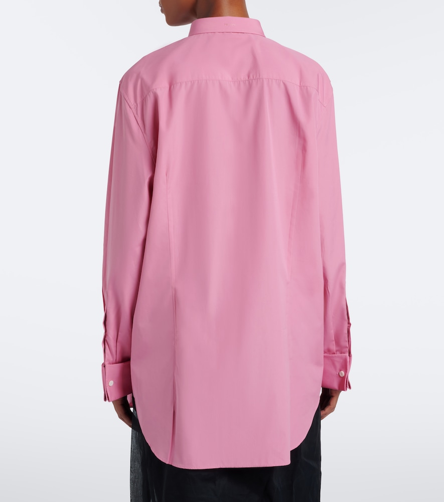Oversized Cotton Poplin Shirt