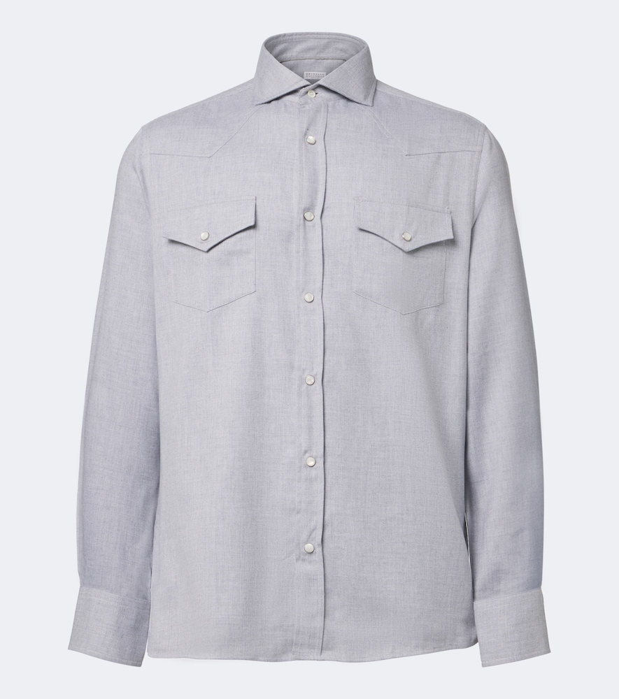 Cotton-Blend Shirt