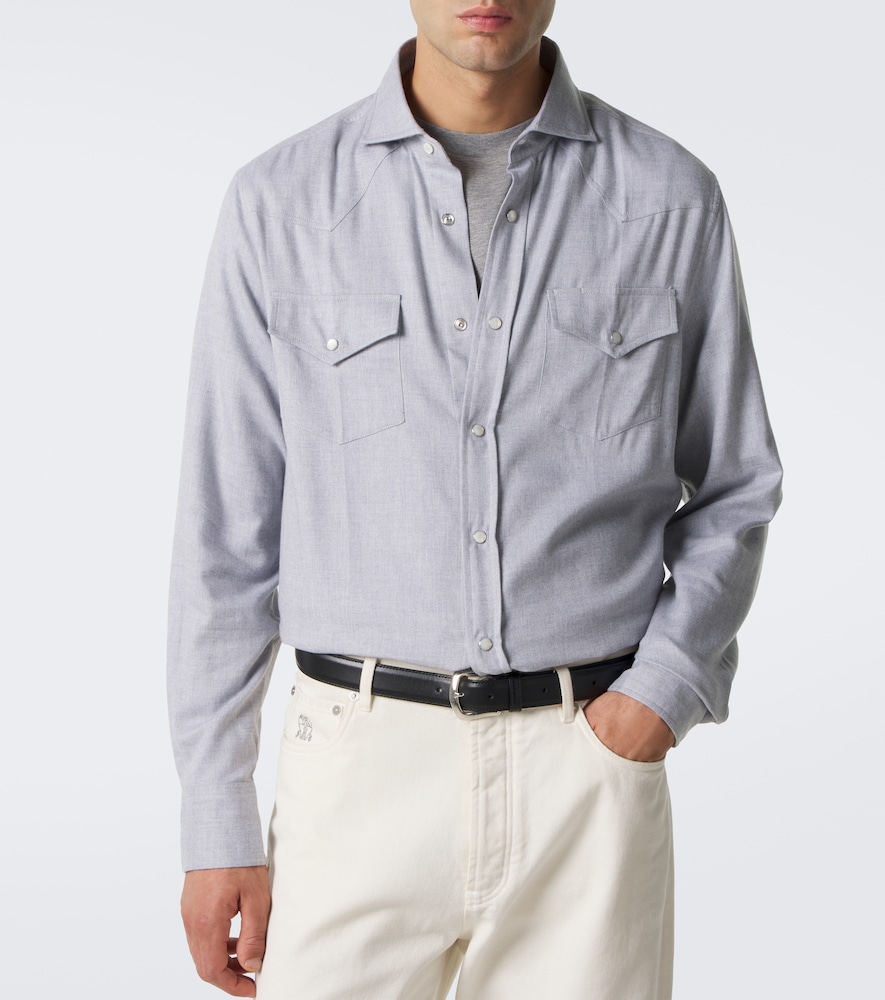 Cotton-Blend Shirt