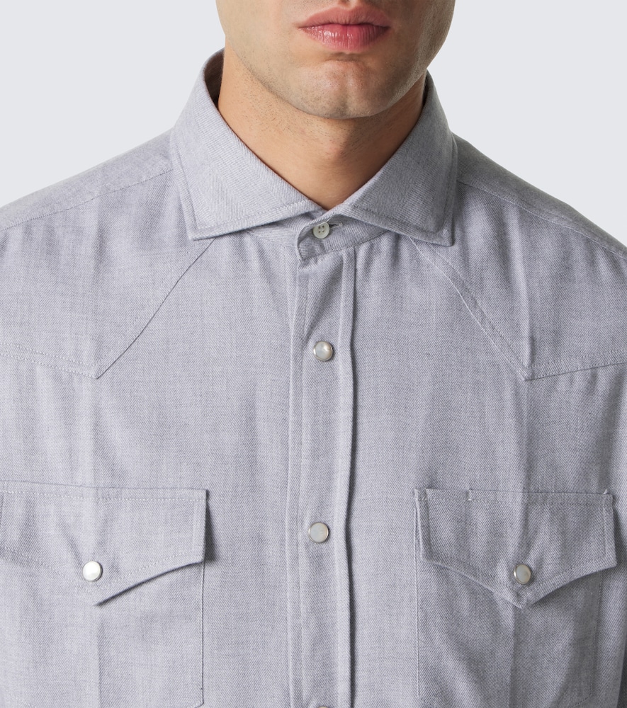 Cotton-Blend Shirt