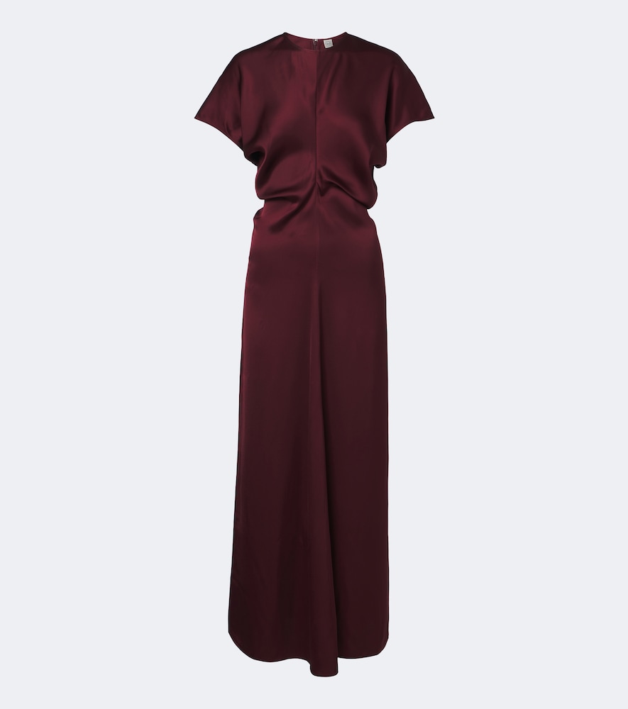 Maxikleid aus Satin
