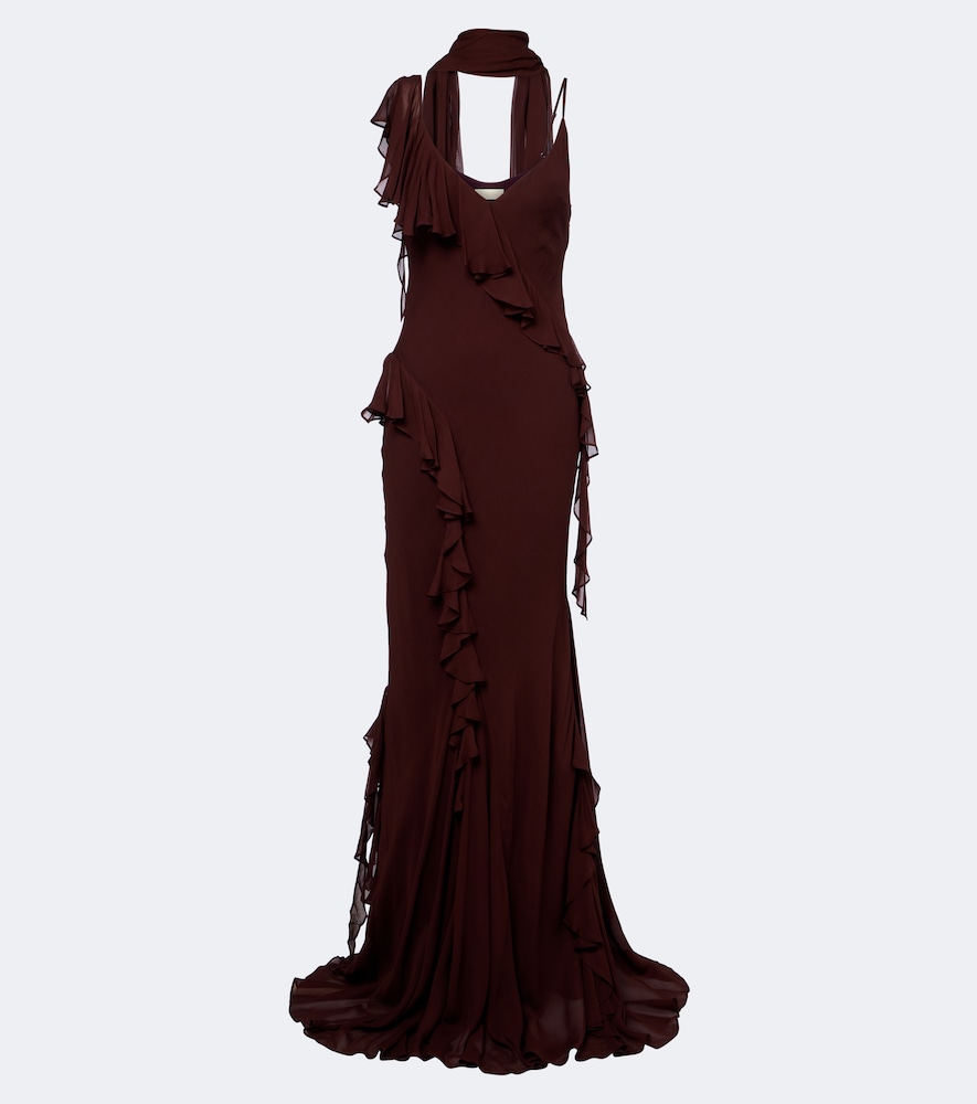 Robe Mayara aus Georgette