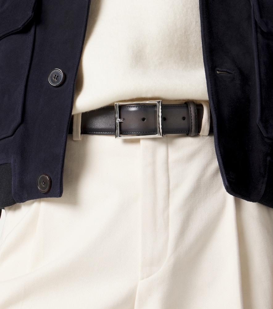  Berluti Berluti Classic Leather Belt 