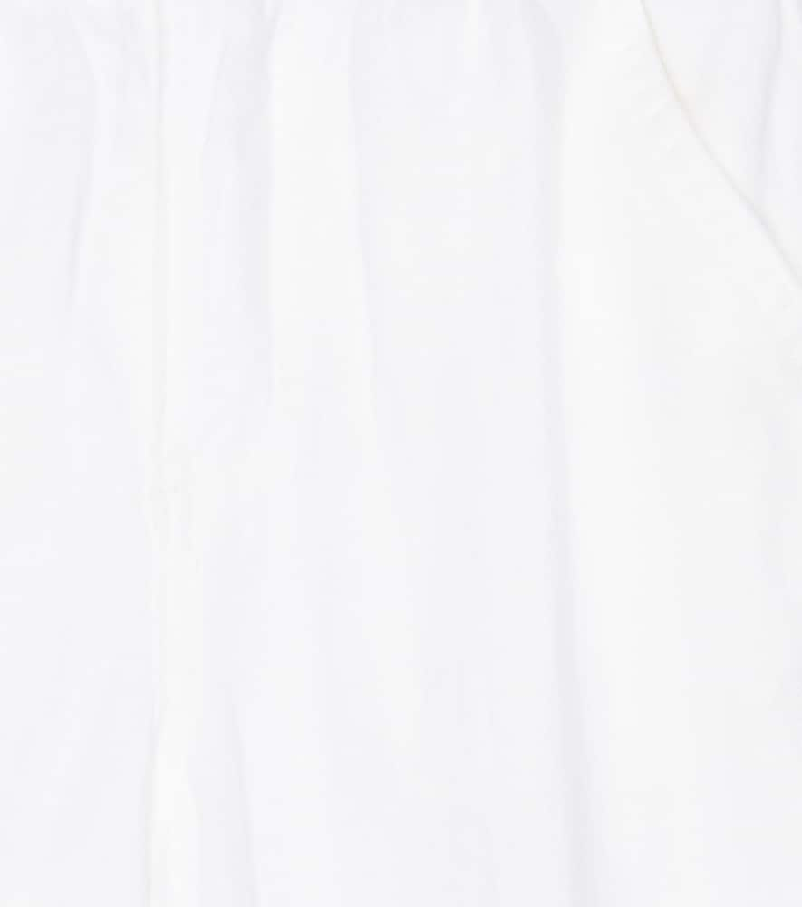 Shop Polo Ralph Lauren Linen Pants In Deckwash White