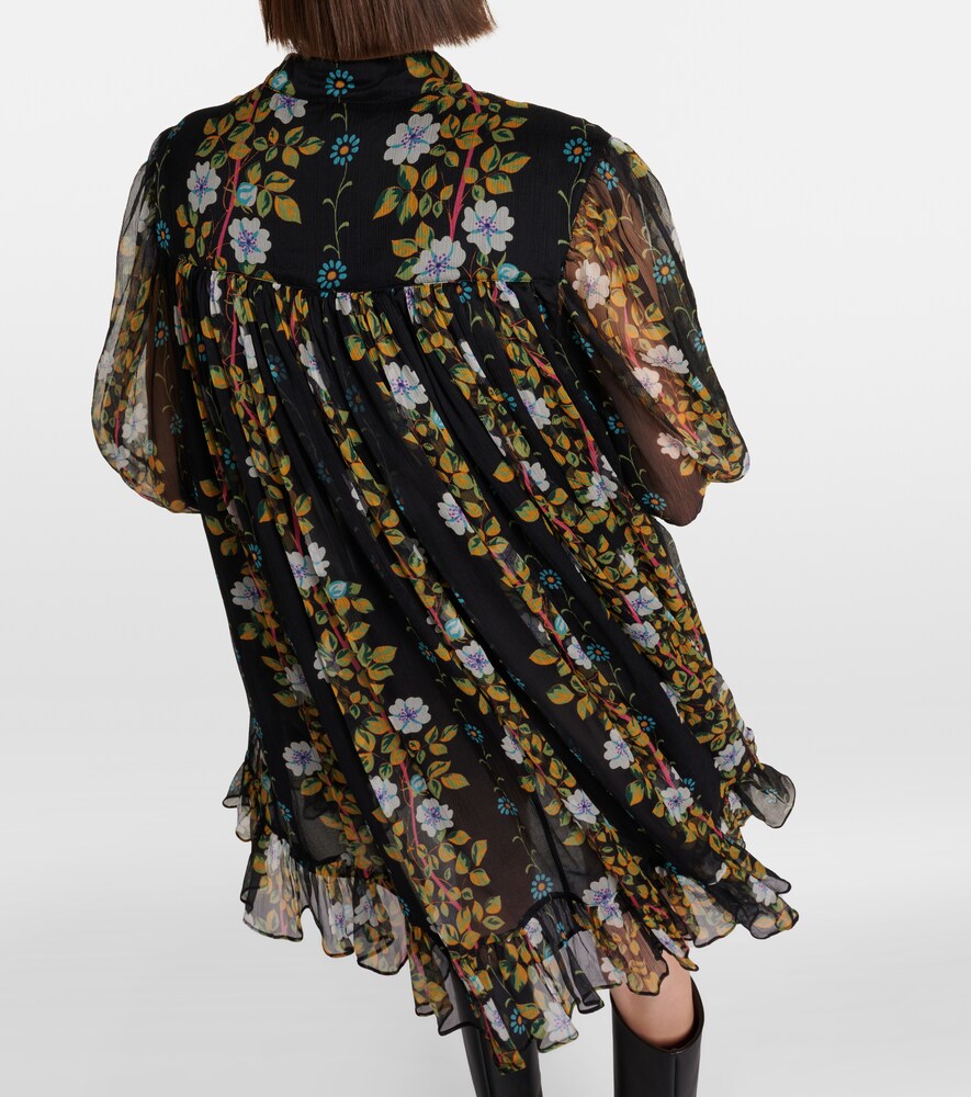  Etro Etro Minikleid Aus Seide 