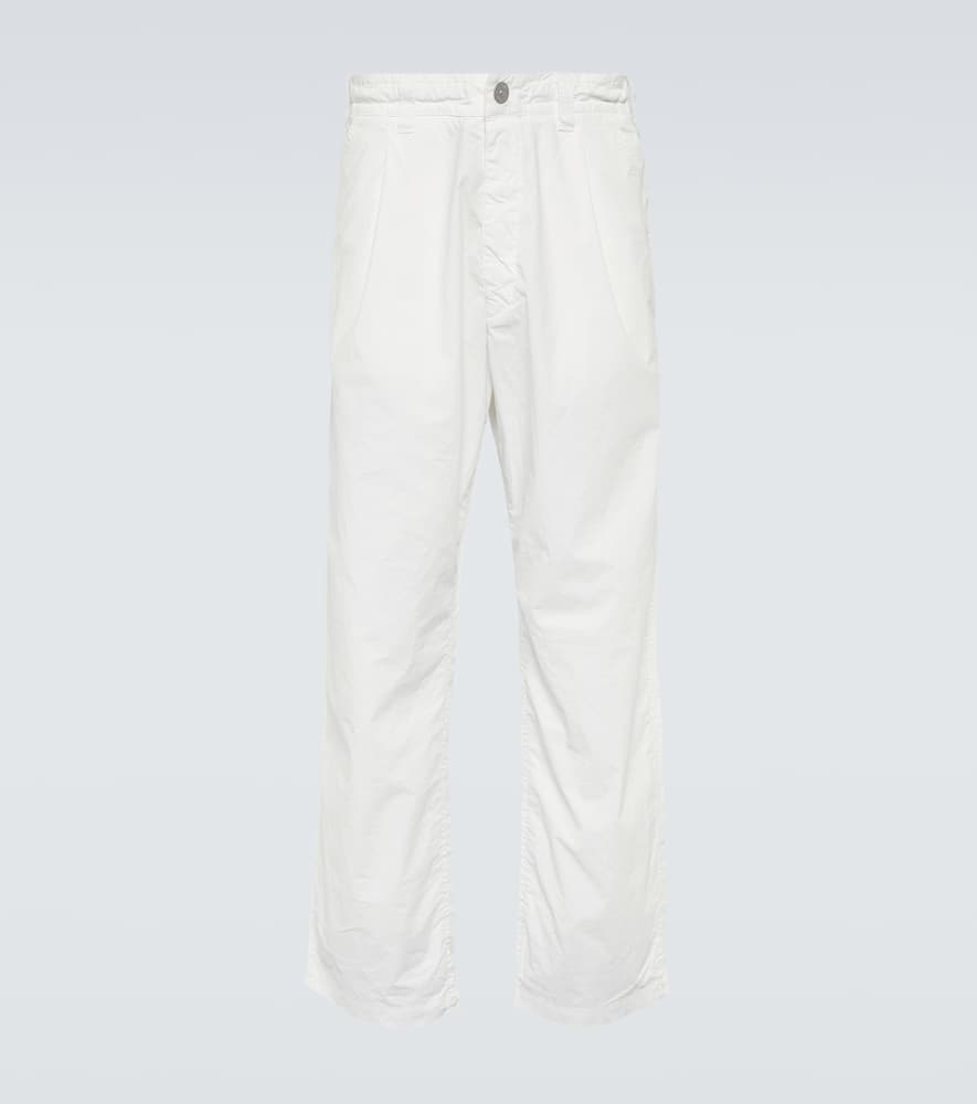 Stone Island Marina cotton straight pants