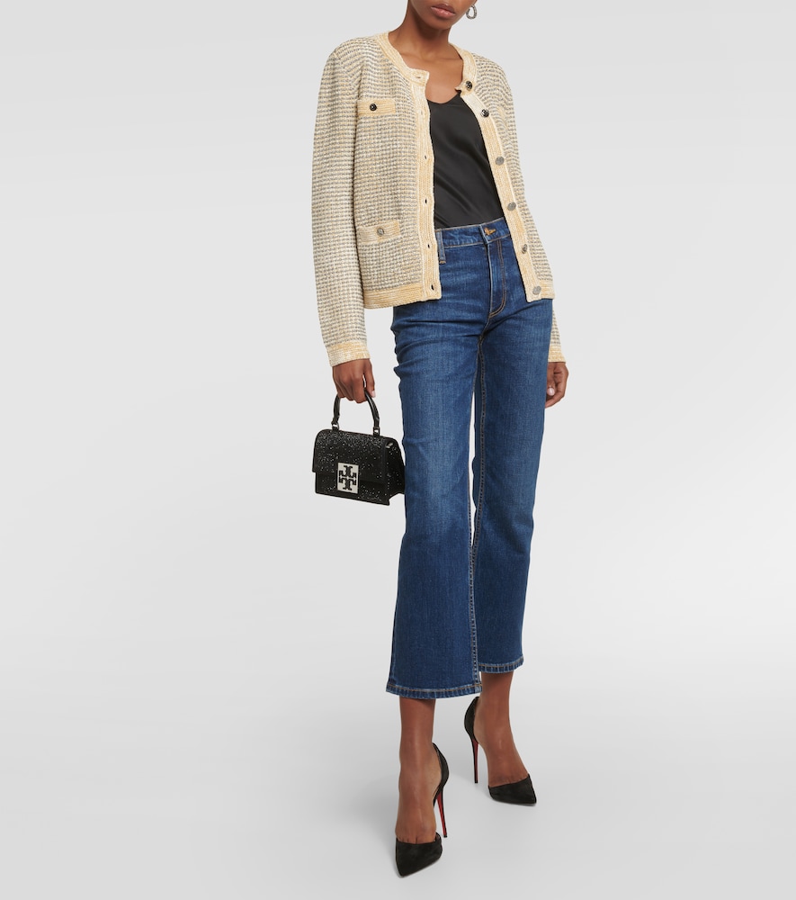  Tory Burch Tory Burch Cardigan Kendra Aus Samt 