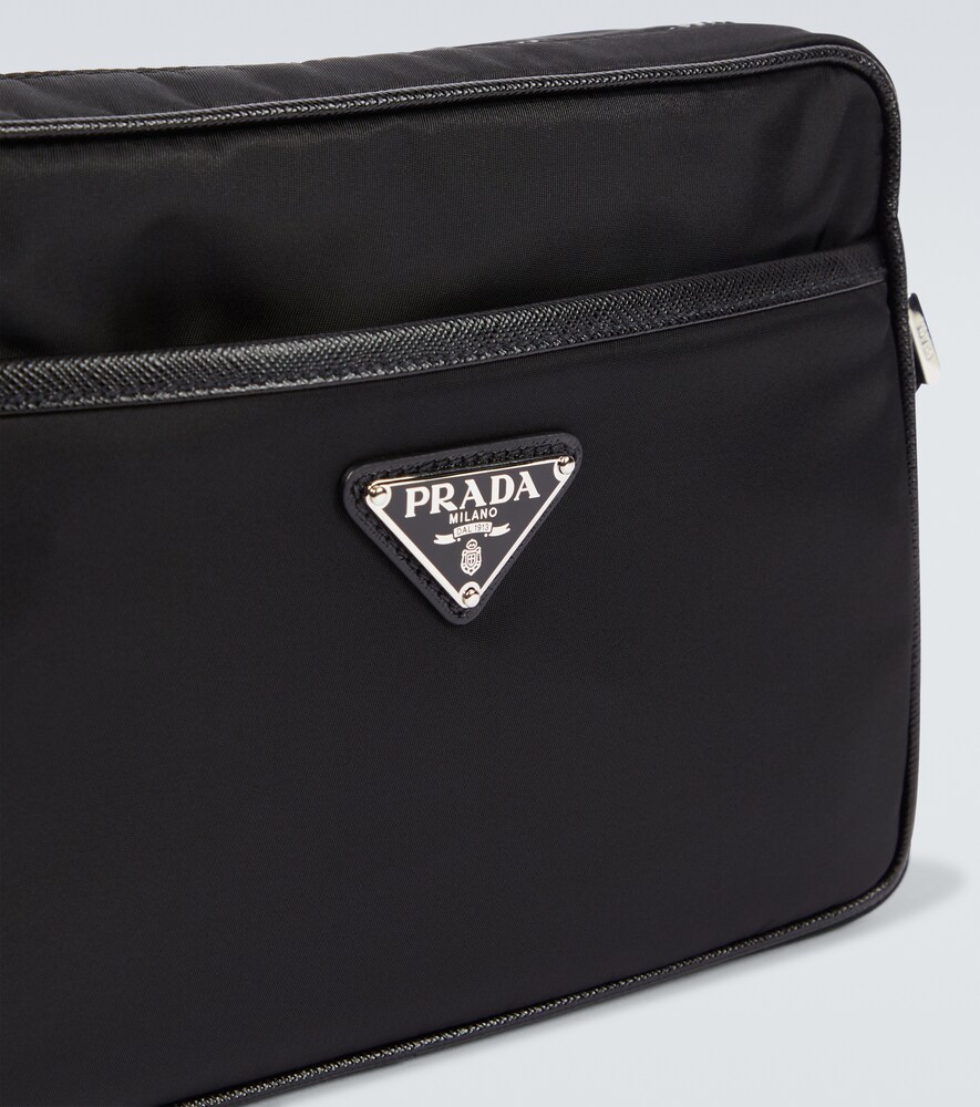  Prada Prada Messenger Bag Aus Re-nylon Mit Leder 