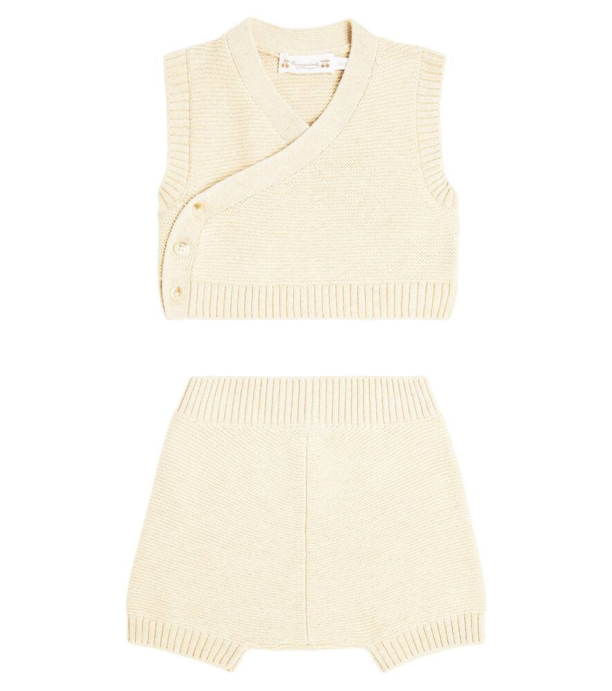 Bonpoint Baby Heather Foe top and pants set