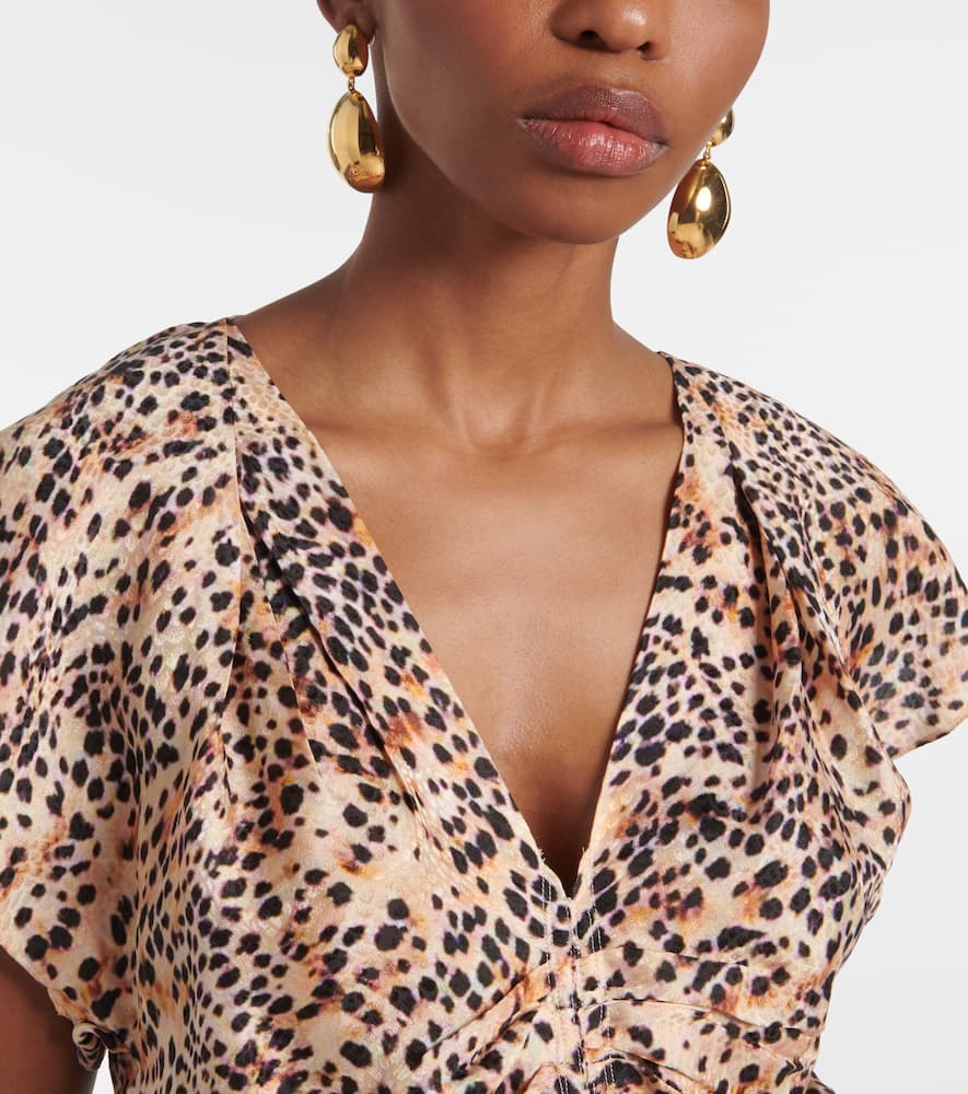 Isabel Marant Awa Earrings In Gold