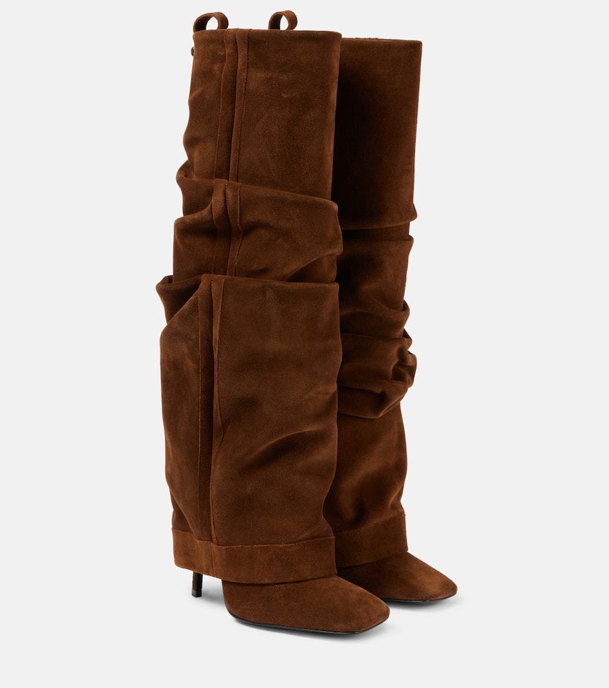 Rea suede knee-high boots