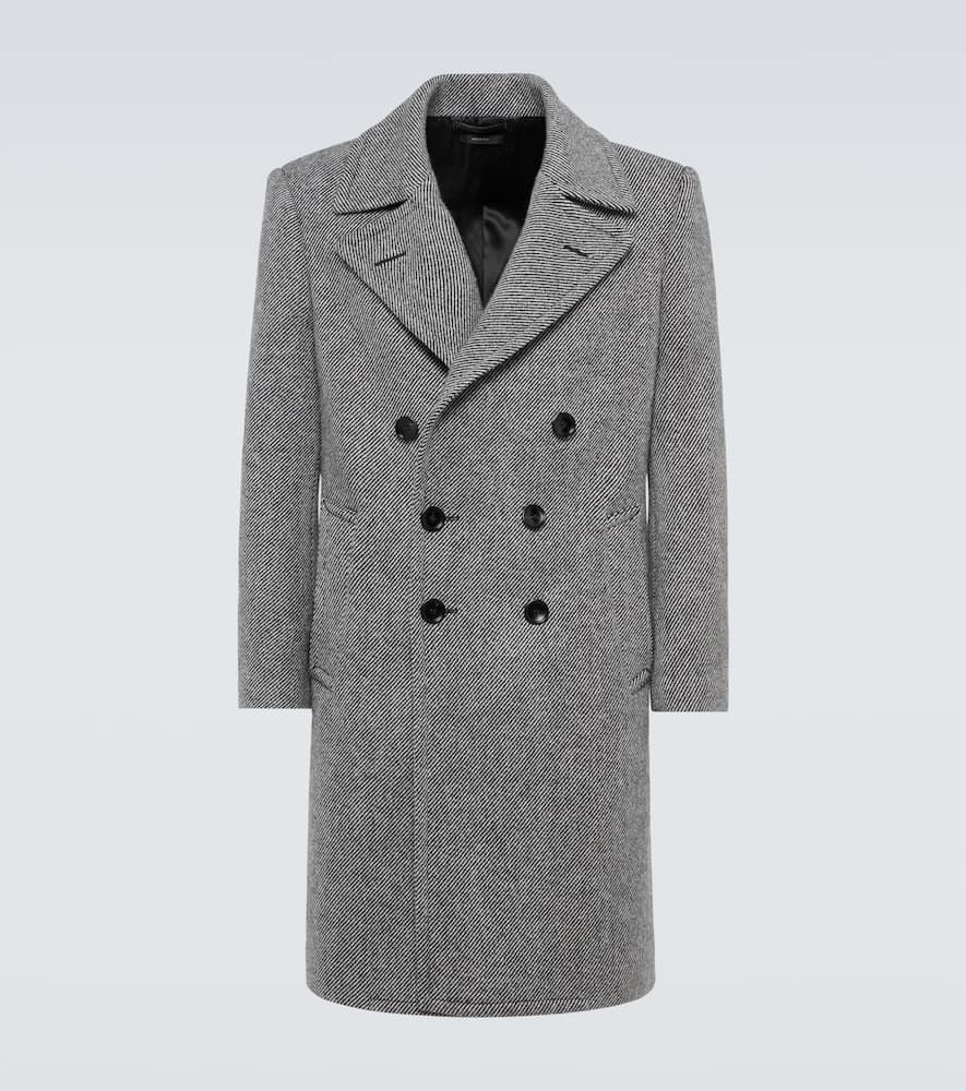 Tom Ford Virgin wool mouliné coat