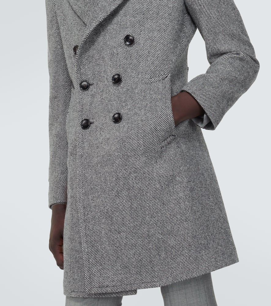 Tom Ford Virgin wool moulinÃ© coat