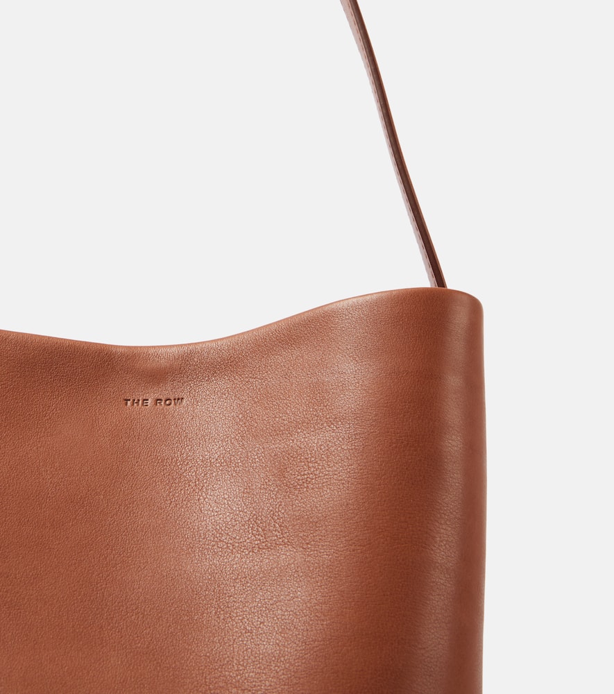 The Row Park N/s Medium Leather Tote Bag In Neutrals