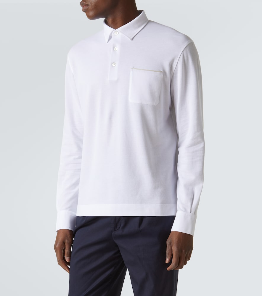 Zegna Zegna Polohemd Aus Baumwolle 