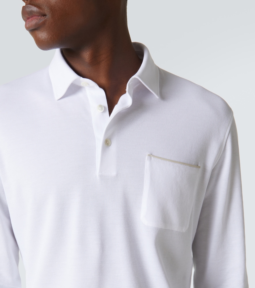  Zegna Zegna Polohemd Aus Baumwolle 