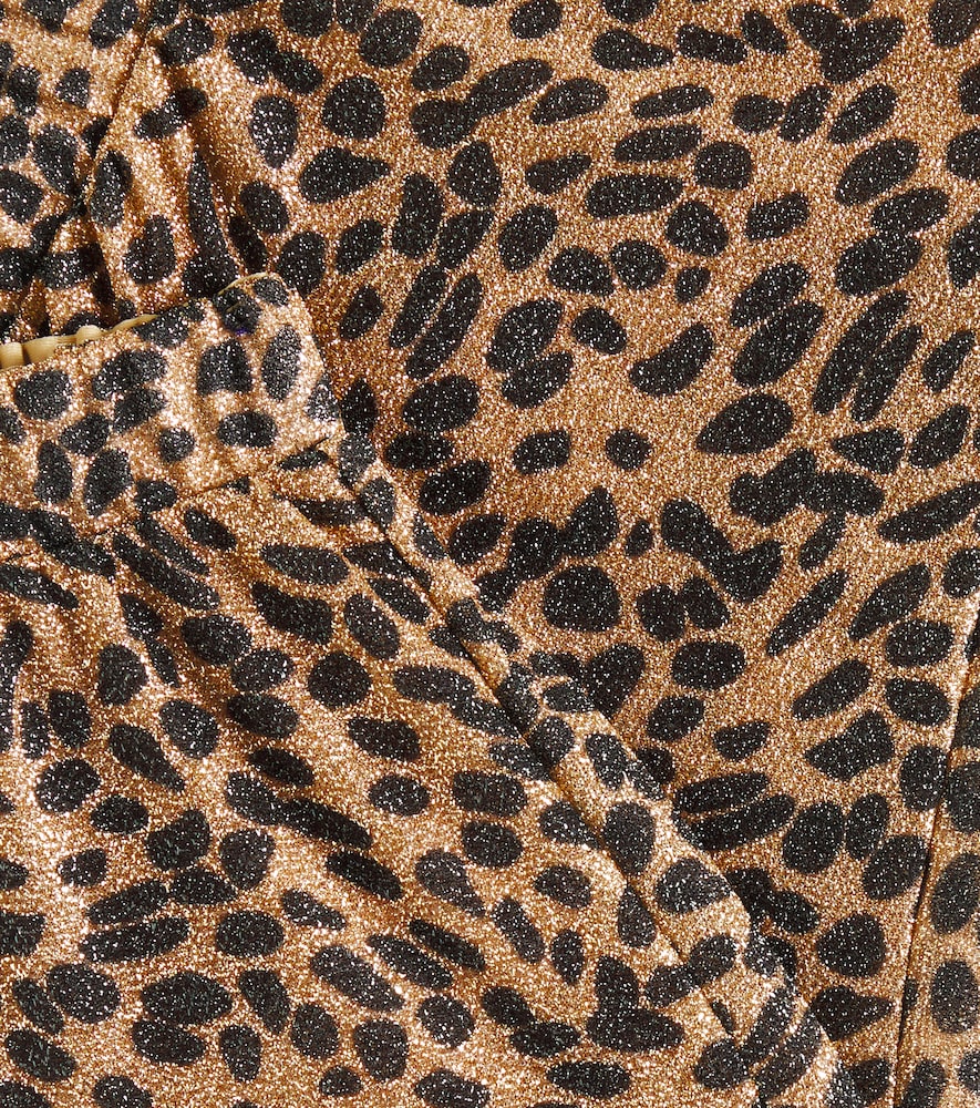  Oseree Kids Oseree Kids Lumiere Leopard-print Shorts 
