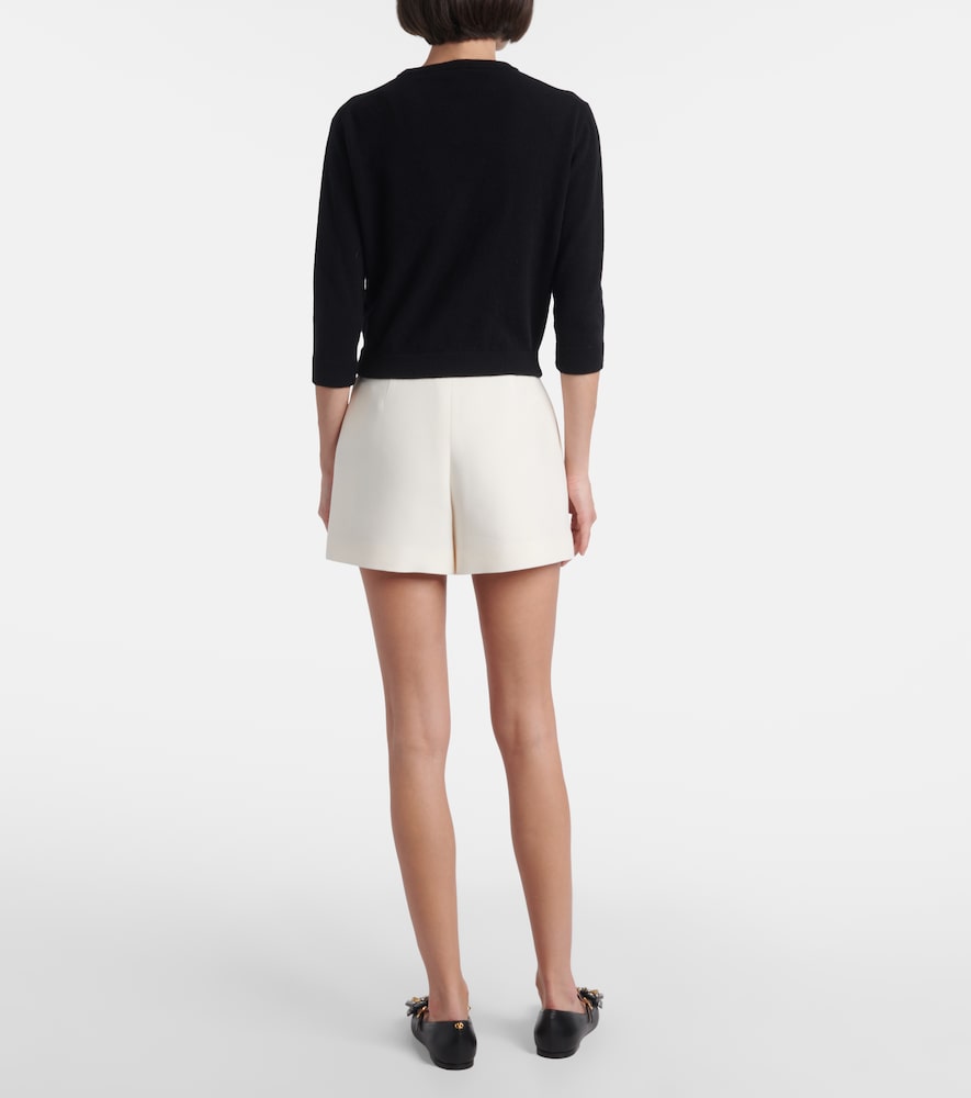  Valentino Valentino Cardigan Aus Schurwolle Mit Pailletten 
