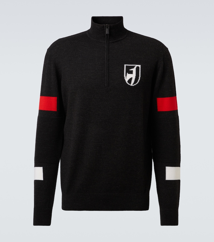 Toni Sailer Hupert Wool Half Zip Sweater