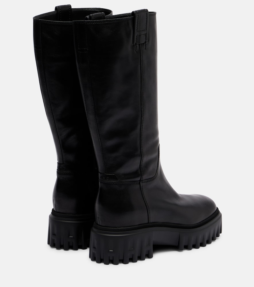  Hogan Hogan H700 Leather Mid-calf Boots 