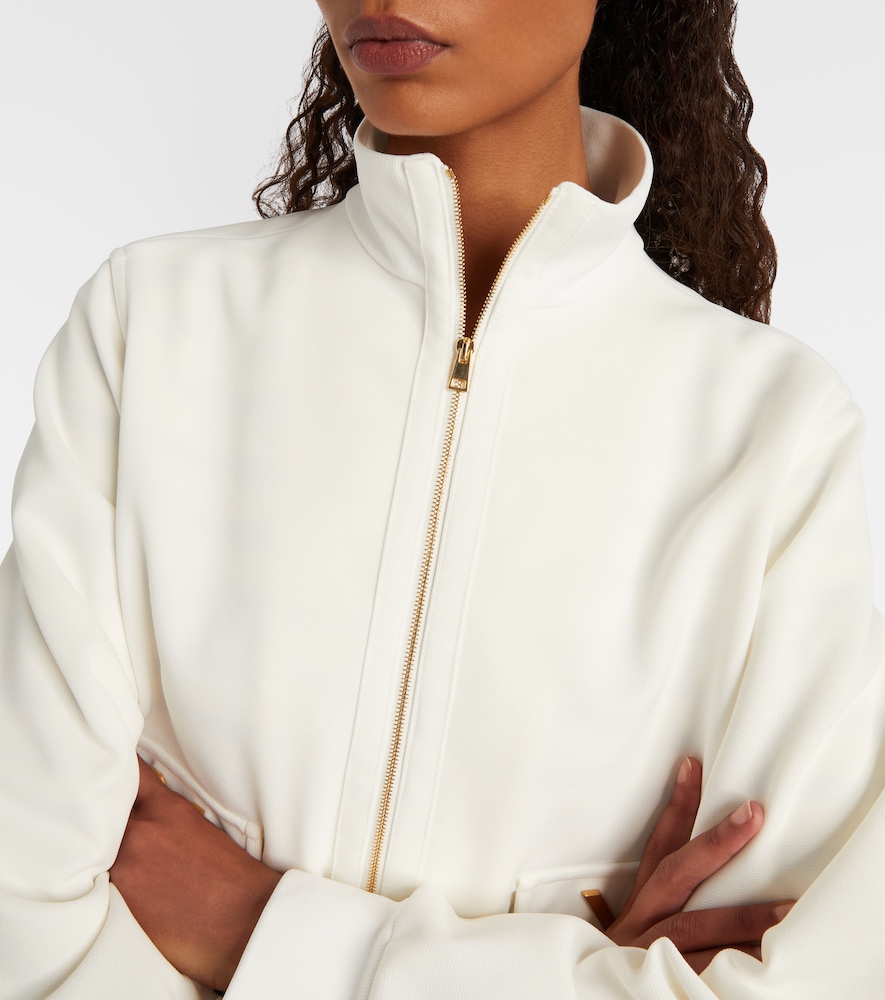  Valentino Valentino Jacke Aus Jersey 
