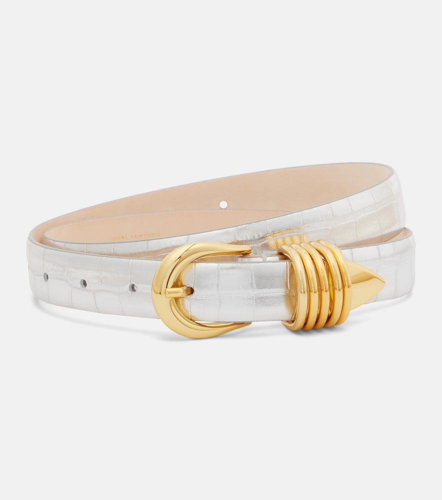 Dehanche Déhanche Hollyhock croc-effect mirrored leather belt | Thumbnail 4 Dehanche Déhanche Hollyhock croc-effect mirrored leather belt | Thumbnail 4