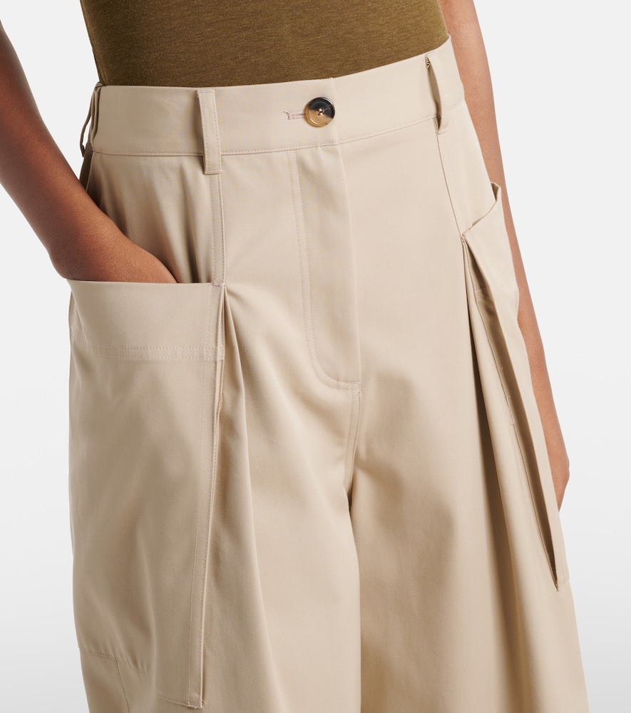  Loewe Loewe Cropped-hose Aus Baumwolle Und Seide 