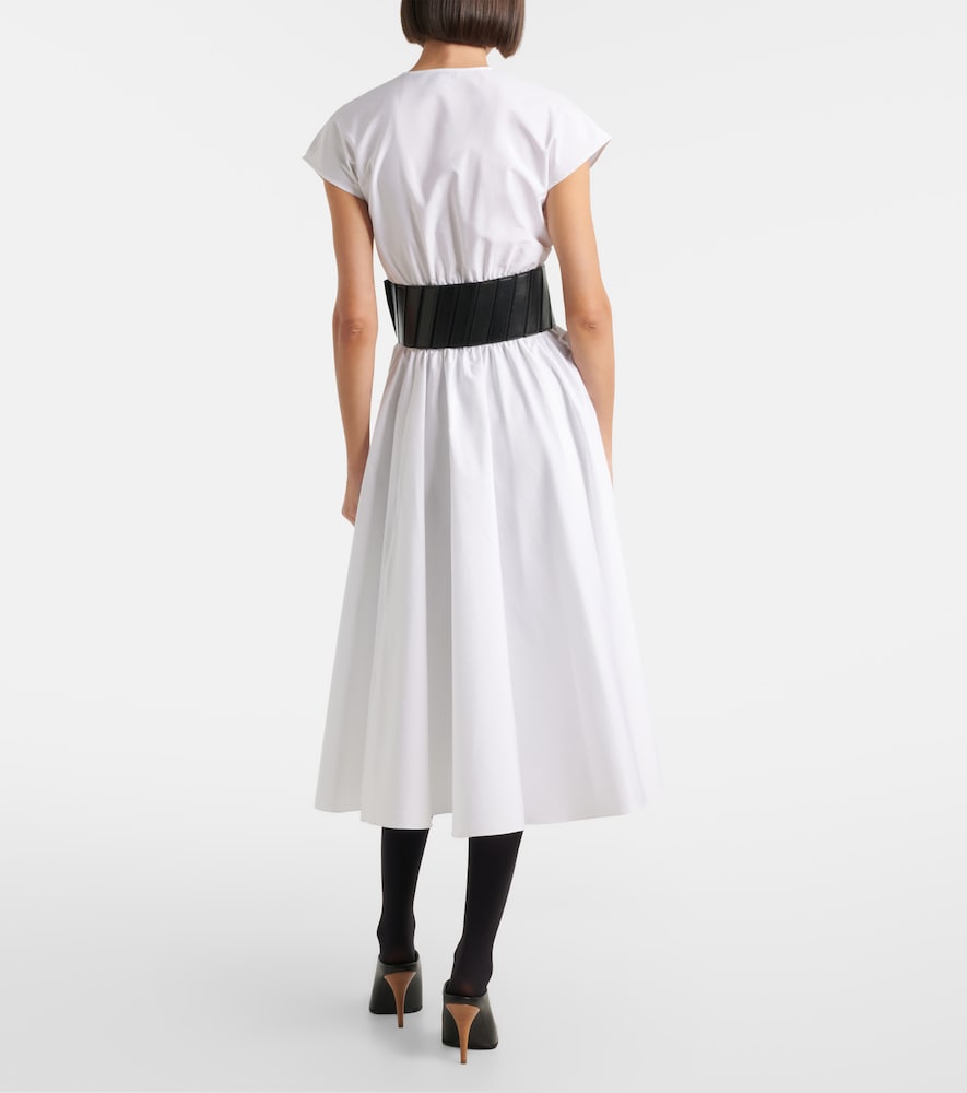  Alaia Alaïa Midikleid Aus Baumwolle 