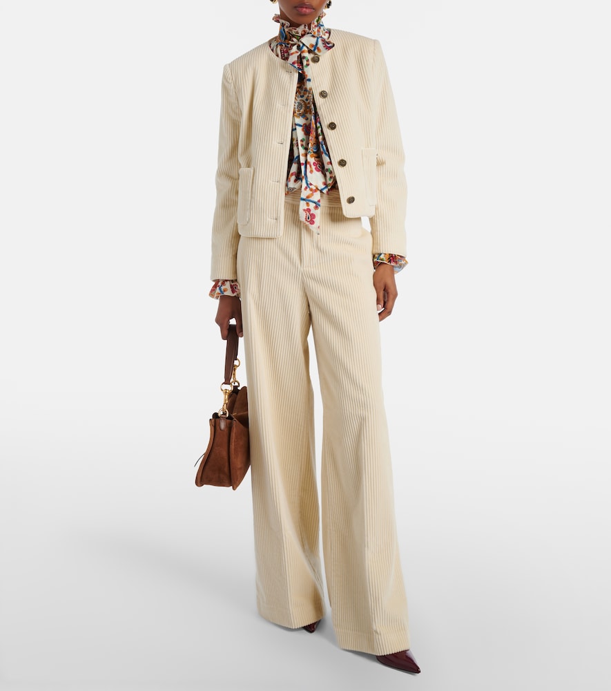Etro Cotton corduroy jacket