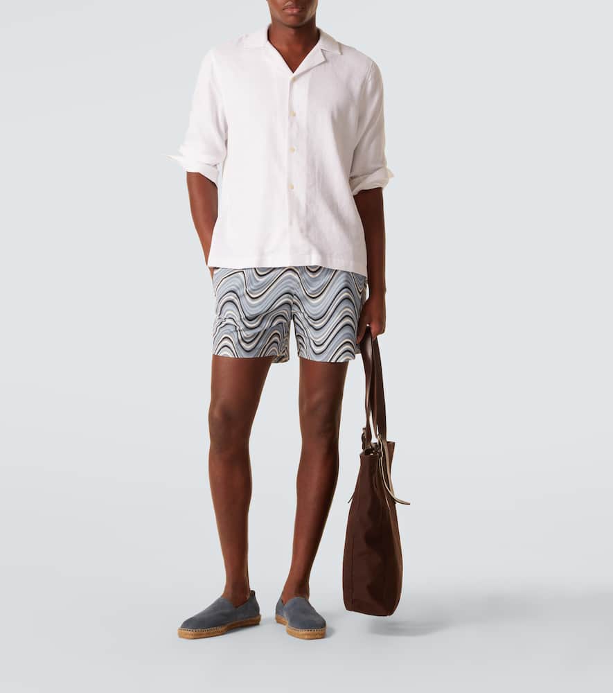 Frescobol Carioca Linen And Cotton Shirt In White