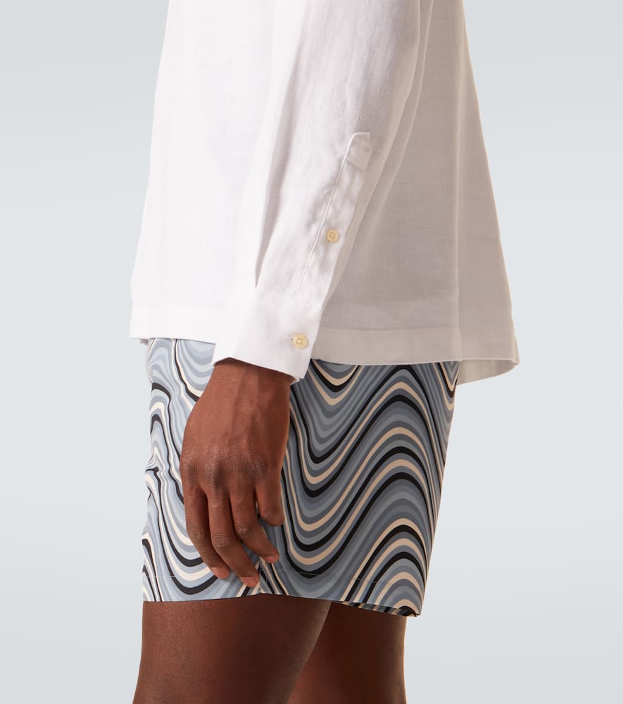 Frescobol Carioca Linen And Cotton Shirt In White