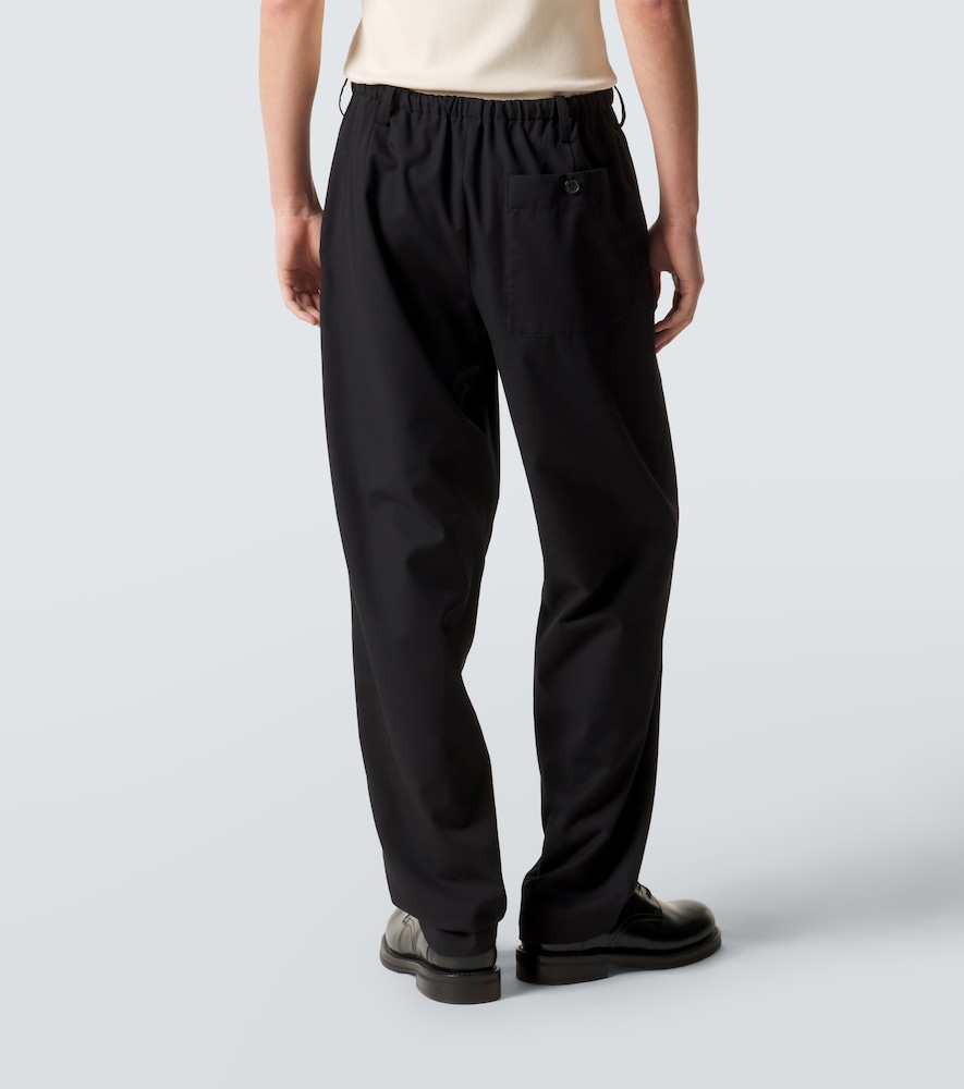 Cotton Straight Pants