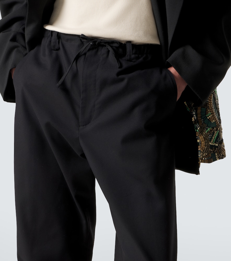  Dries Van Noten Dries Van Noten Gerade Hose Aus Baumwolle 