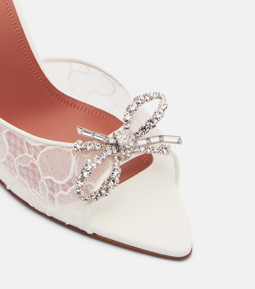 Rosie Embellished Lace Mules