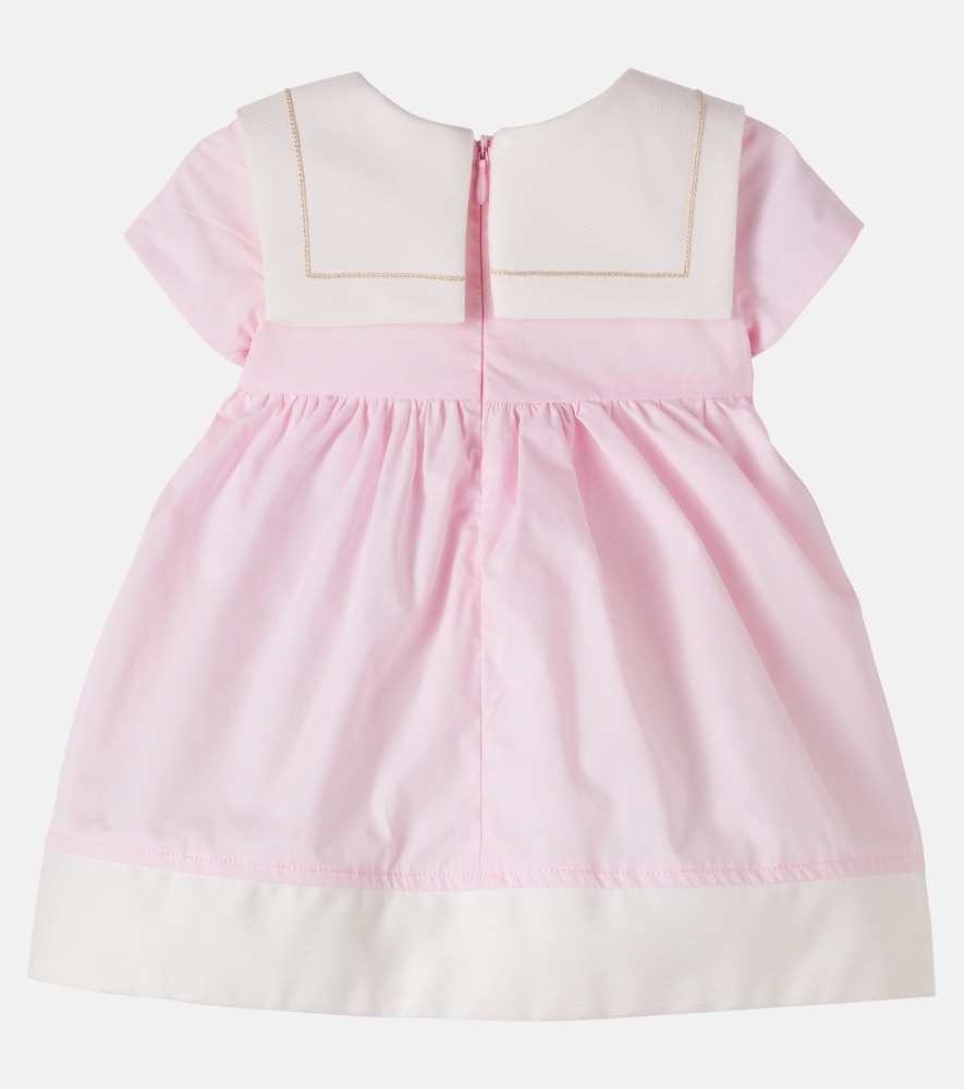  Monnalisa Monnalisa Baby Kleid Aus Baumwollpopeline 