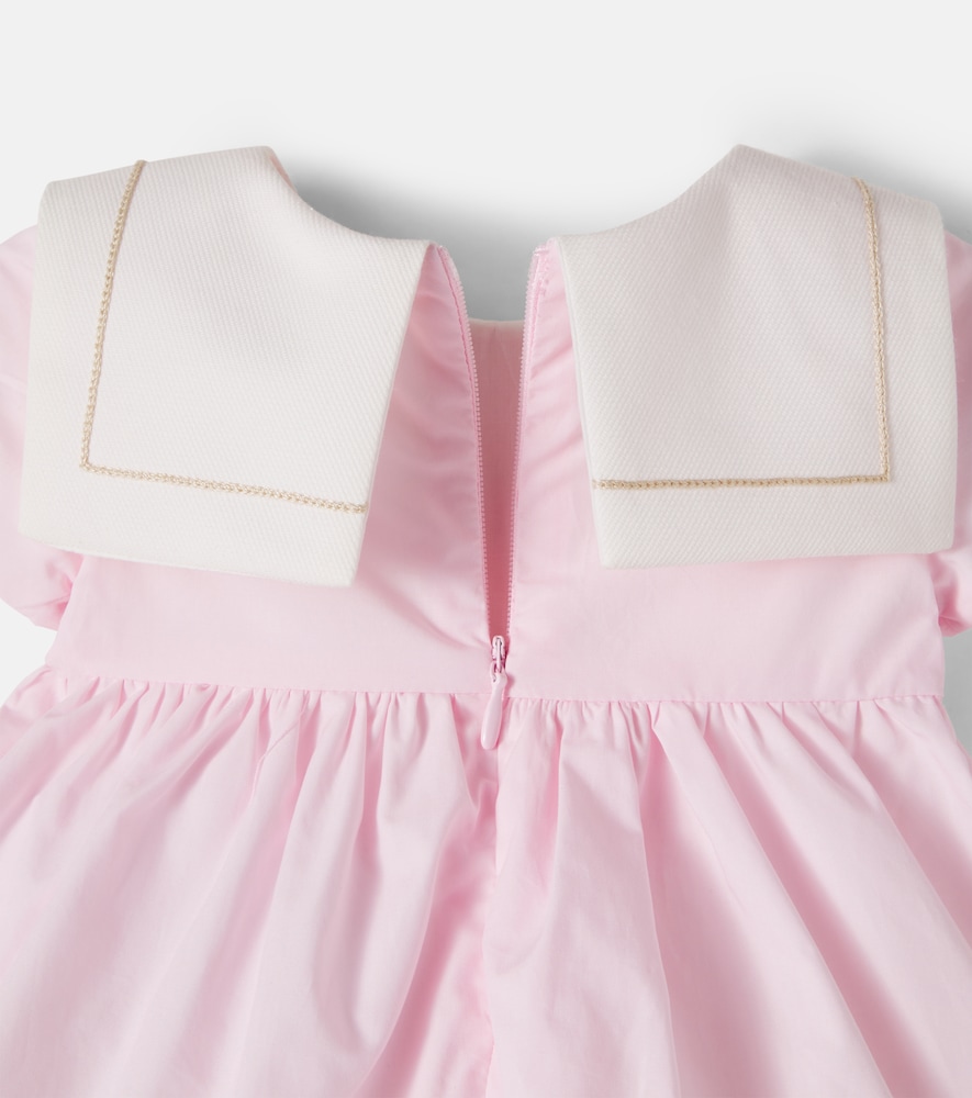  Monnalisa Monnalisa Baby Kleid Aus Baumwollpopeline 