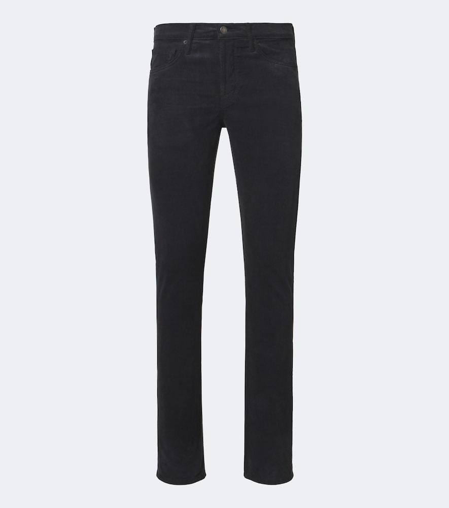 Pantaloni slim in velluto a coste di misto cotone