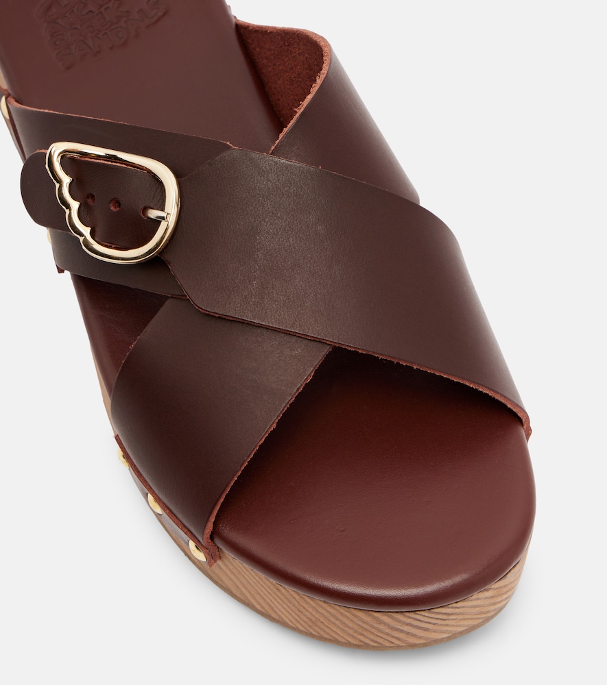 Marilisa Leather Platform Sandals