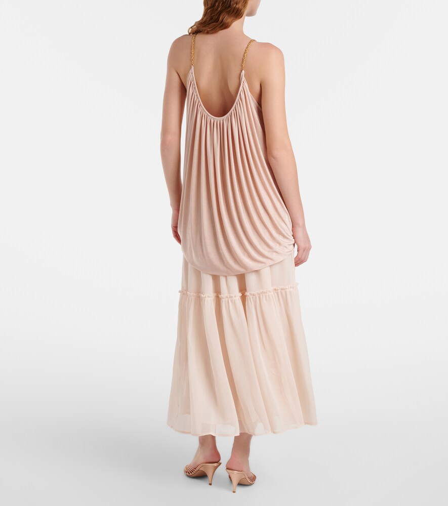  Xu Zhi Xu Zhi Maxirock Aus Chiffon 