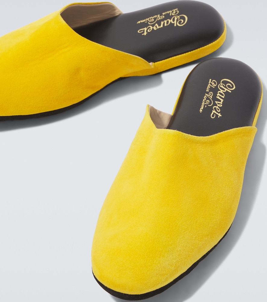  Charvet Charvet Suede Slippers 