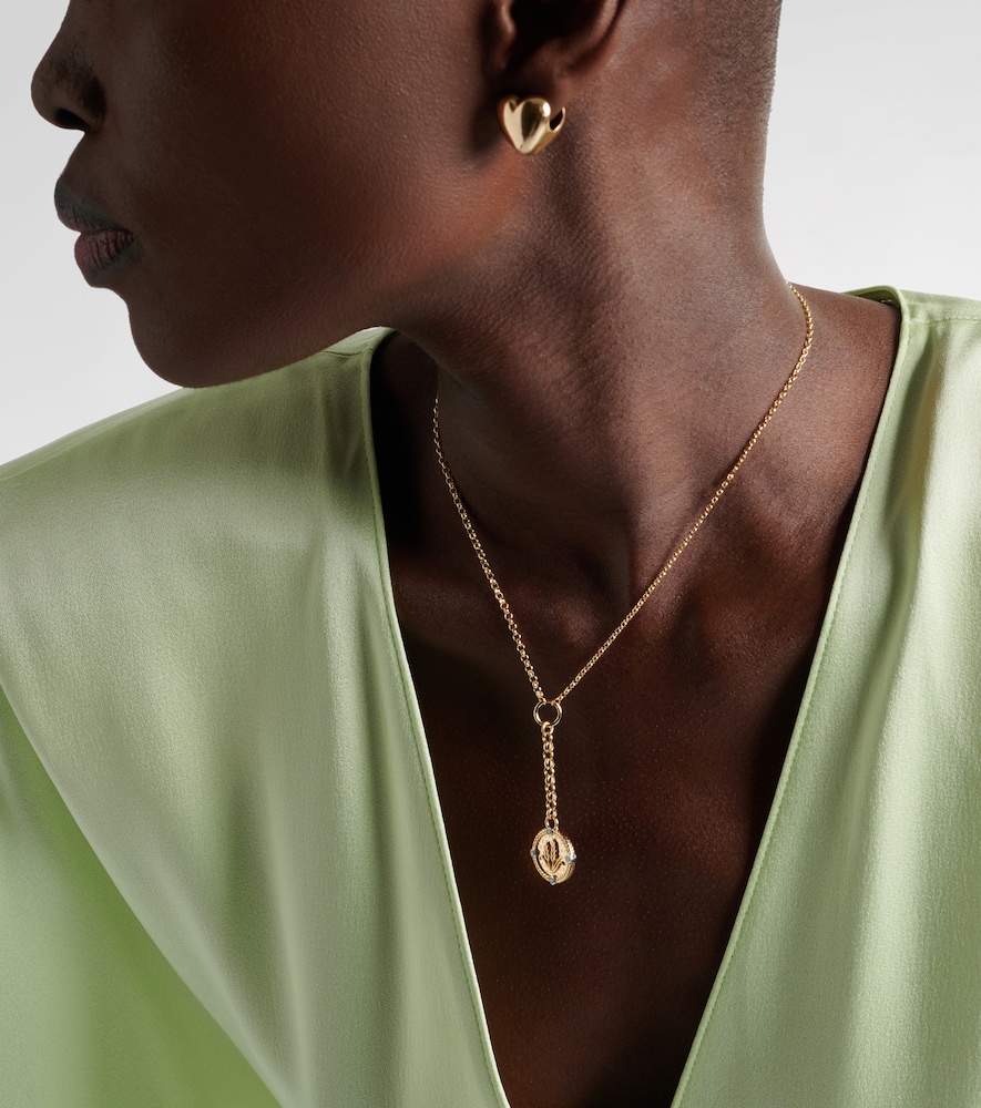  Foundrae Foundrae Collar Infinite Gratitude De Oro De 18 ct Con Diamantes 