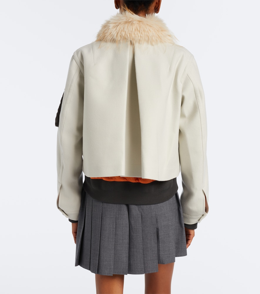 Wool Blouson Jacket