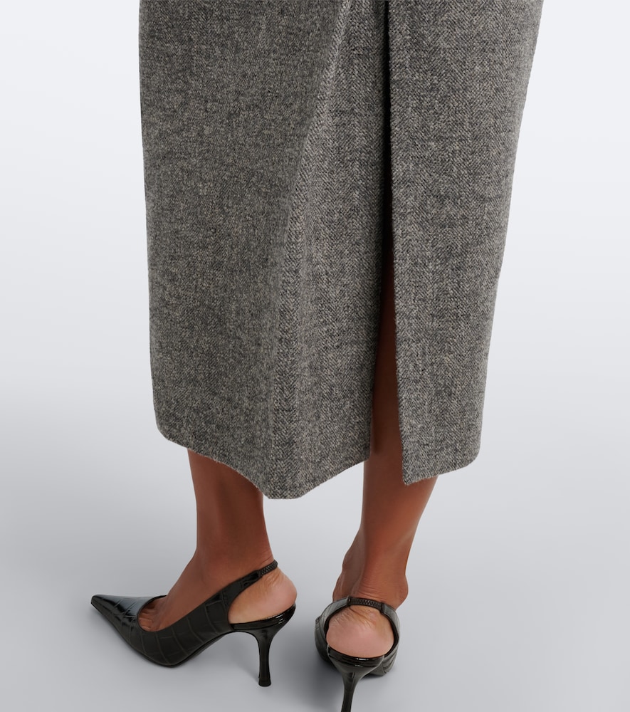 And Cashmere-Blend Midi