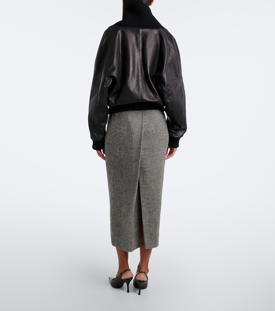 And Cashmere-Blend Midi